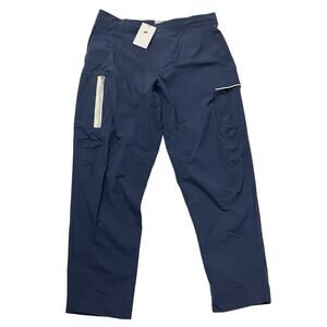 Nike Mens Size 34 Utility Pants Standard Fit Taper Leg DM6681-410 Blue NWT